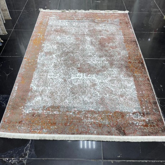 Bulgarian carpets Aura 182 gray with brown