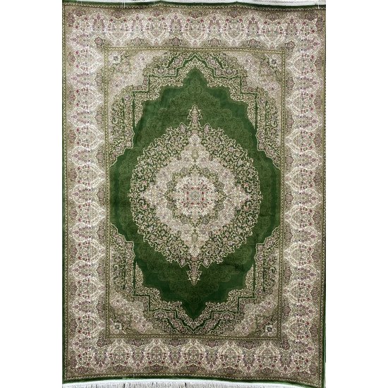 French Carpet Inspire A001Ak cream green Size 160*230