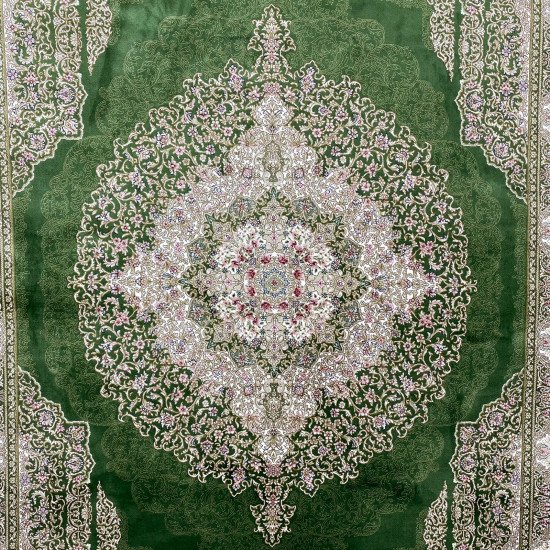 French Carpet Inspire A001Ak cream green Size 300*400