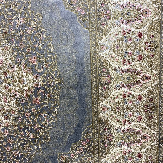 French carpet that inspires cream gray A013AG Size 300*400