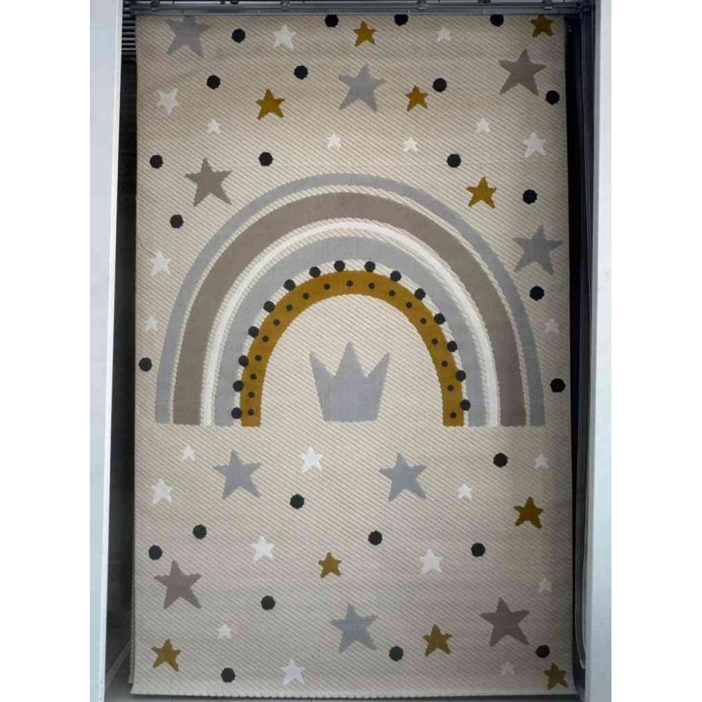 سجاد تركي اطفال كيدز 1002 اللون بيج مقاس 200*300 سجاد تركي اطفال كيدز 1002 اللون بيج مقاس 200*300