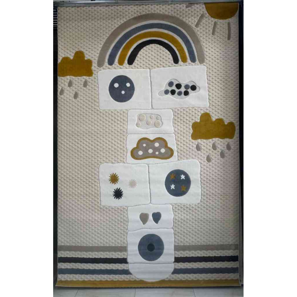 سجاد تركي اطفال كيدز 1003 اللون بيج مقاس 200*300 سجاد تركي اطفال كيدز 1003 اللون بيج مقاس 200*300