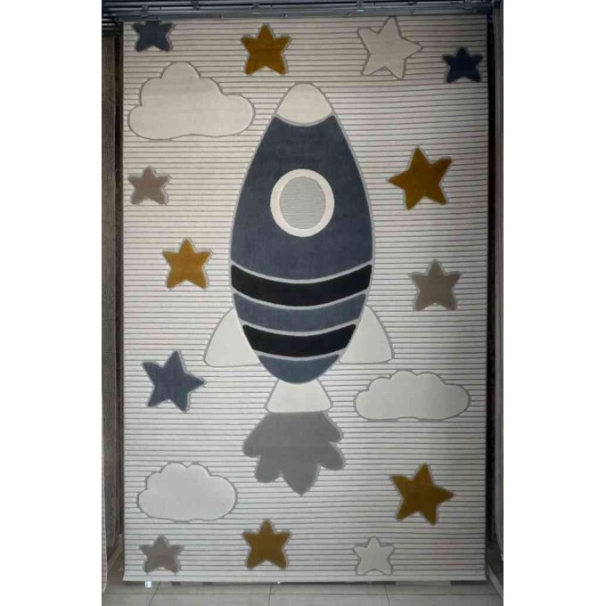 Turkish carpet for children Kids 1005 creamcolor size 120*170