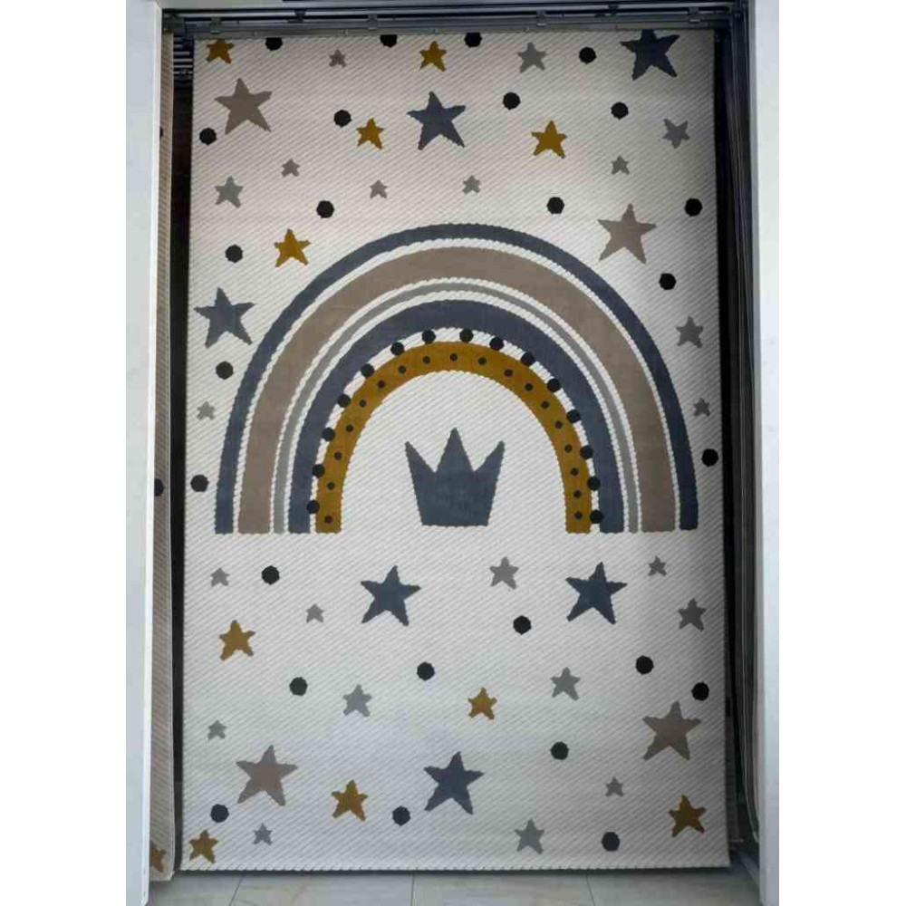 سجاد تركي اطفال كيدز 1007 اللون كريم مقاس 80*150 سجاد تركي اطفال كيدز 1007 اللون كريم مقاس 80*150