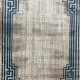 Bulgarian Lilium Carpet AA051A Cyan Cream 80*150