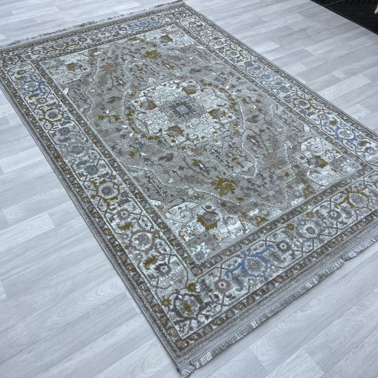 Turkish Bohemian Liva Carpet 1632A Beige size 300*400