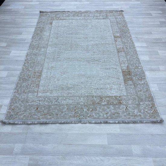 Turkish Lotus Carpet 1382B Light Gray Green Size 100*200