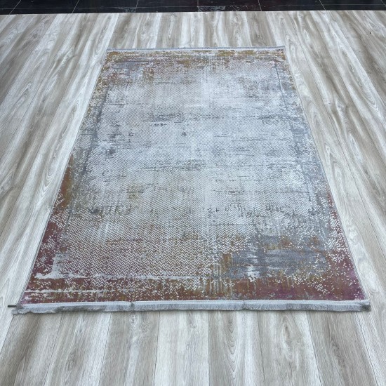 Luxury Carpet Bvlgari A972AA Gray Mauve Size 100*200