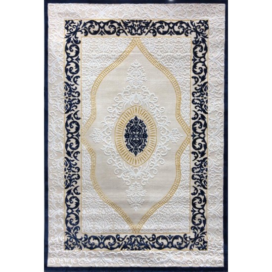 Turkish rugs Valerie 143 dark blue