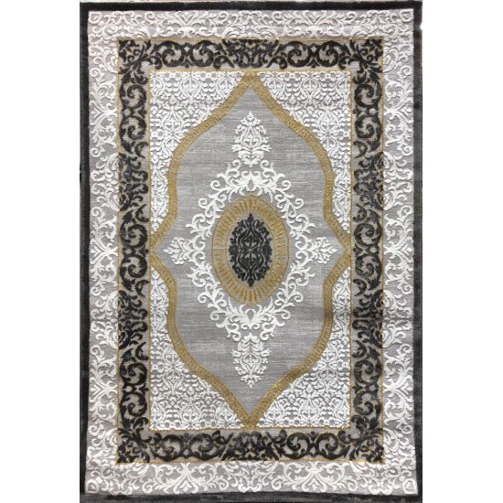 Turkish rugs valery-143 dark gray