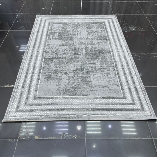 Turkish Viola Carpet A025A Gray Size 80*150