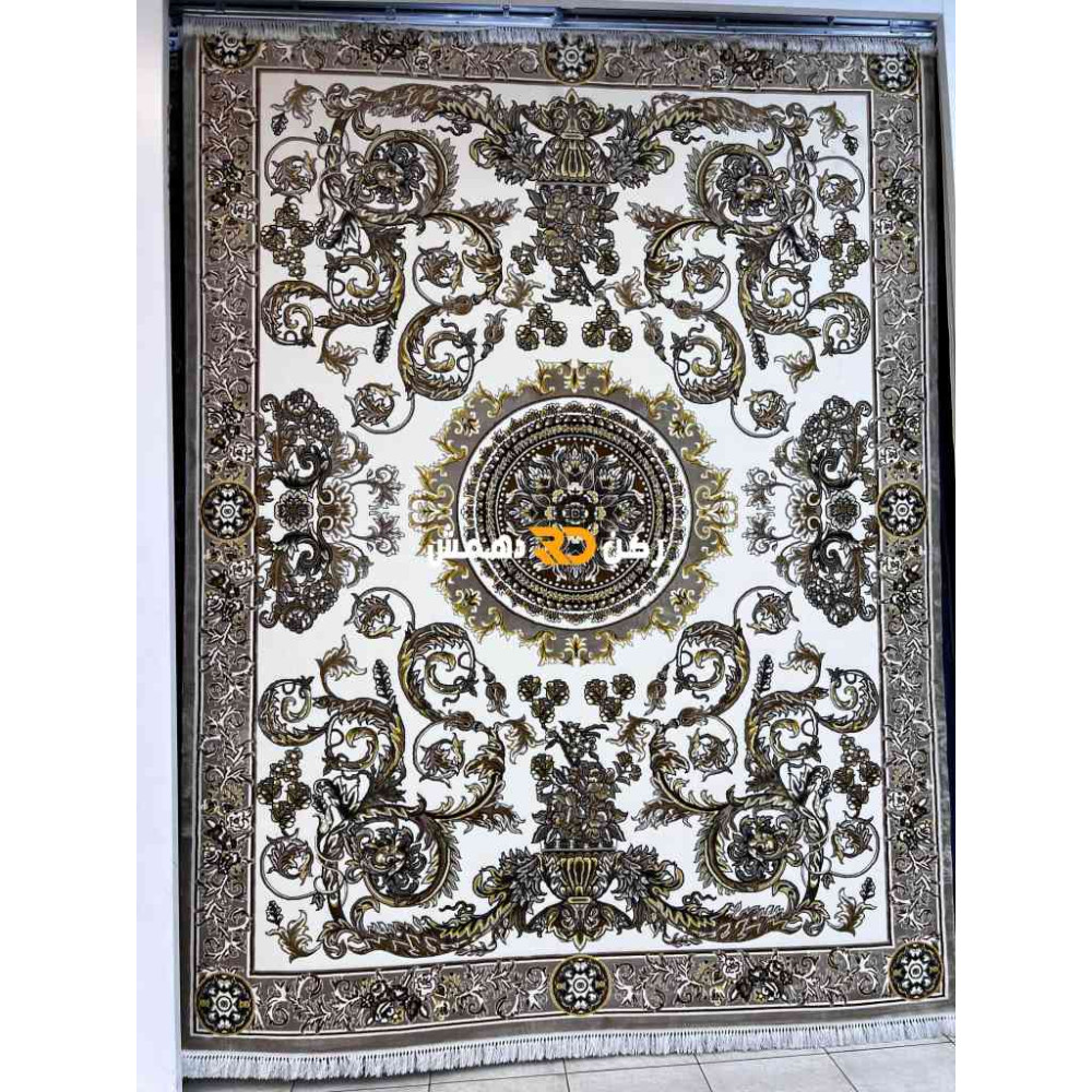 سجاد تركي طوكيو نقش ايراني B061B لون بيج دائري مقاس 300*300 سجاد تركي طوكيو نقش ايراني B061B لون بيج دائري مقاس 300*300