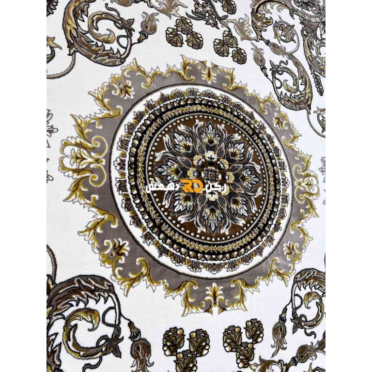 Turkish Tokyo rug Iranian pattern B061B beige color size 300*400