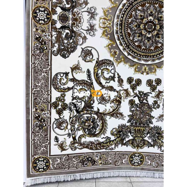 Turkish Tokyo rug Iranian pattern B061B beige color size 300*400
