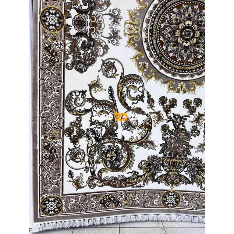 Turkish Tokyo rug Iranian pattern B061B beige color size 300*400