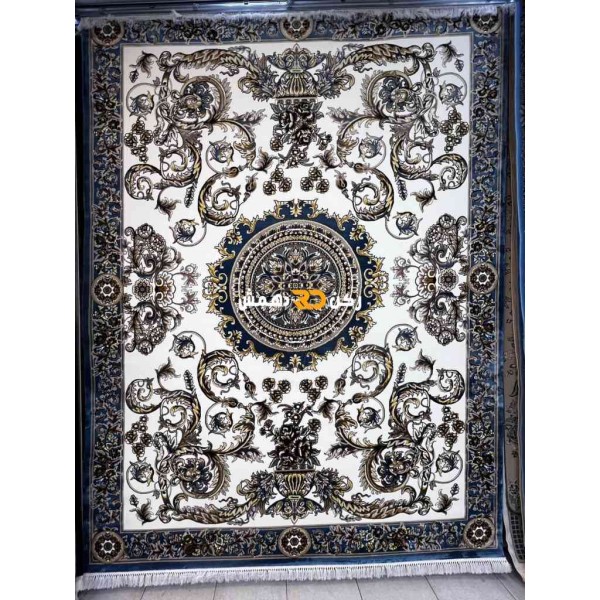 Turkish Tokyo rug Iranian pattern B061B blue color size 300*500
