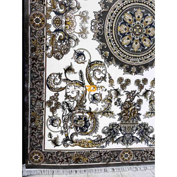Turkish Tokyo rug Iranian pattern B061B gray color size 300*500