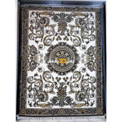 سجاد تركي طوكيو نقش ايراني B061B لون رصاصي مقاس 400*600