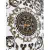 Turkish Tokyo rug Iranian pattern B061B white color size 50*80
