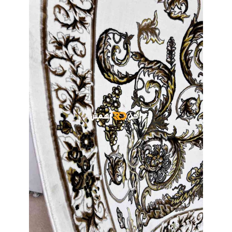Turkish Tokyo rug Iranian pattern B061B white color size 150*220