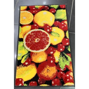 سجاد تركي الاطار برواز تالين رصاصي فاتح مقاس 50*80