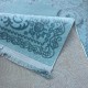 Turkish Sultana carpet 1102A cyan size 80*150