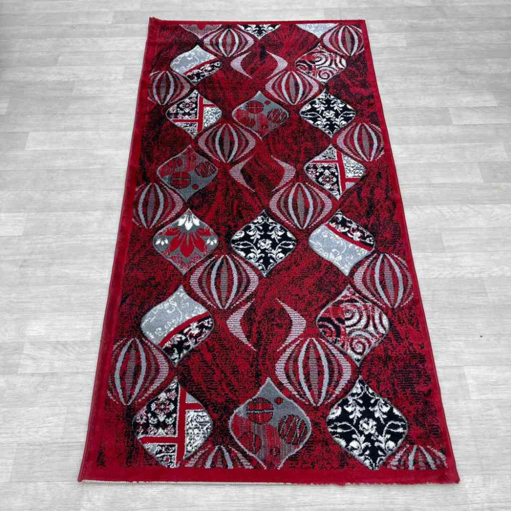 سجاد تركي جالكسي 166 احمر مقاس 100*200 سجاد تركي جالكسي 166 احمر مقاس 100*200