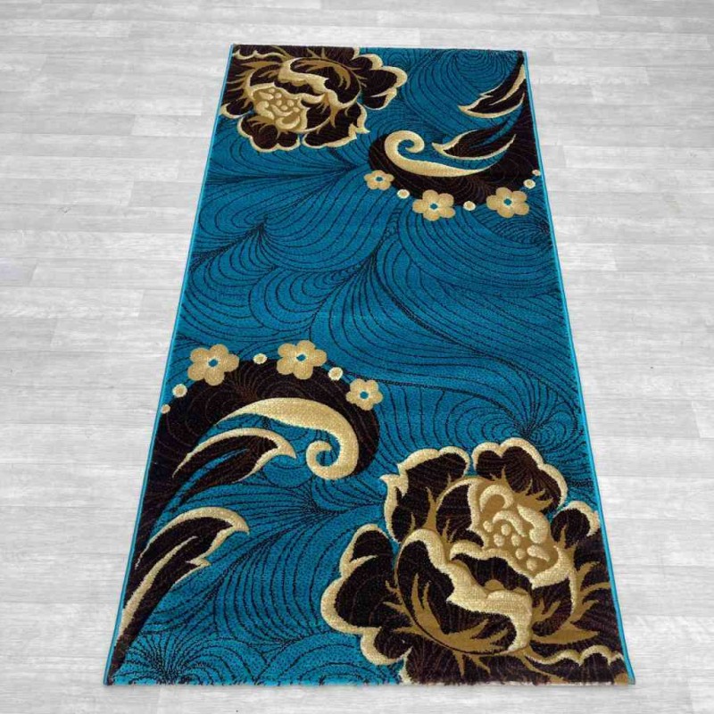 Turkish Ivor Turquoise carpet size 100*200