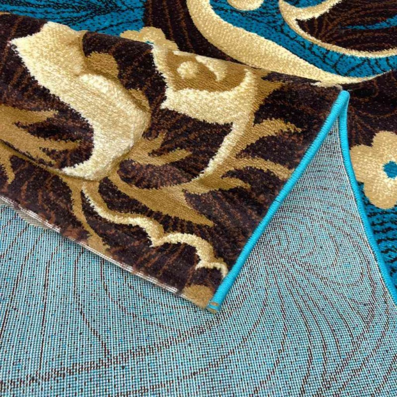 Turkish Ivor Turquoise carpet size 100*200
