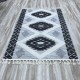 Eva Carpet B0841A Cream Gray Bvlgari Made 100*300