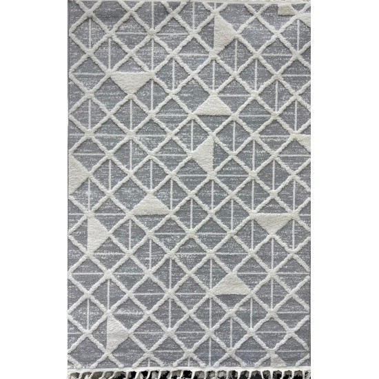 Eva Carpet B0313A Cream Gray Bulgari Made 120*170