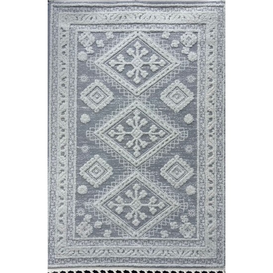 A0366B EVA Carpet Cream Gray Made in Bulgaria 100*300