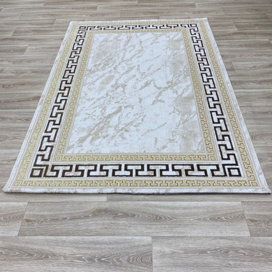 Ghada Carpets E628C Beige Brown Size 300*400