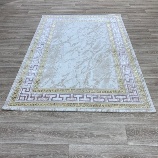 Ghada Carpets E628C Pink Beige Size 300*400