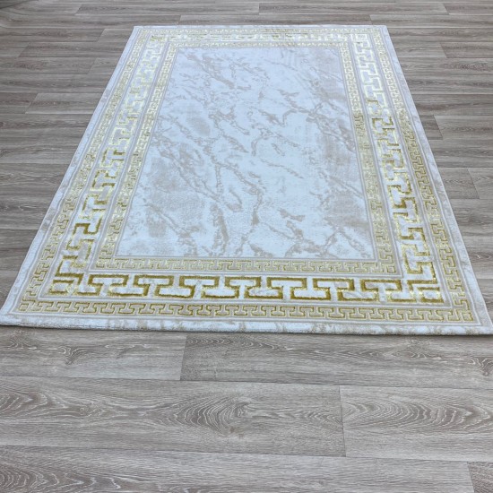 Ghada Carpet E628C Gold Size 150*220