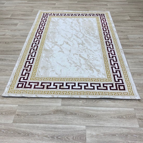 Carpet Ghada E628C Beige Red Size 100*200