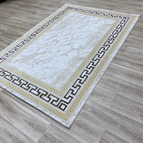 Ghada Carpets E628C Beige Brown Size 250*350