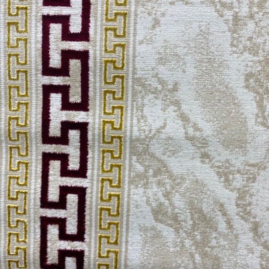 Carpet Ghada E628C Beige Red Size 150*220