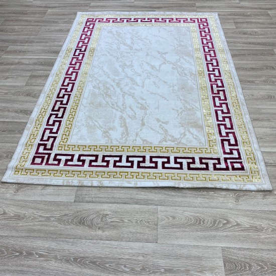 Carpet Ghada E628C Beige Red Size 50*80