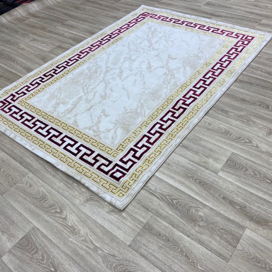 Carpet Ghada E628C Beige Red Size 50*80