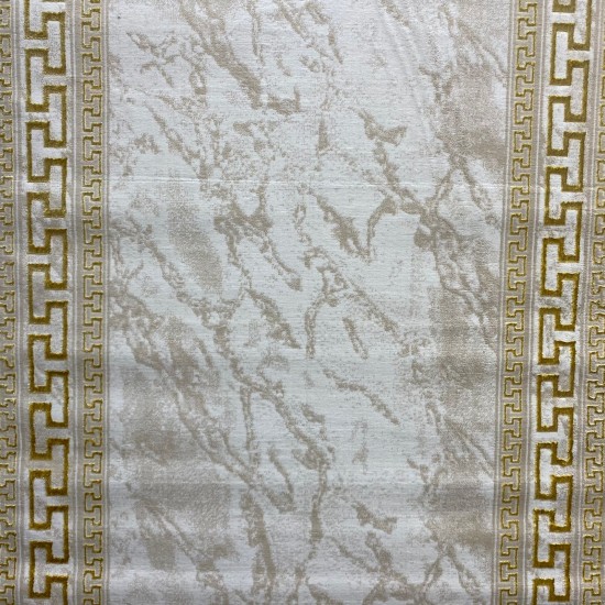 Ghada Carpet E628C Gold Size 80*150