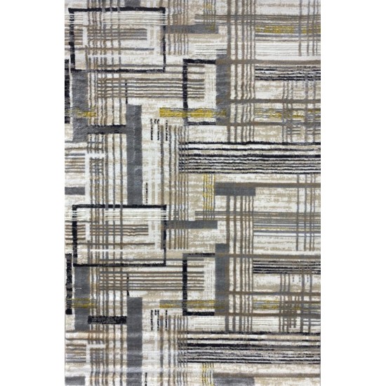 Bvlgari rugs Hermas 082 beige and gray