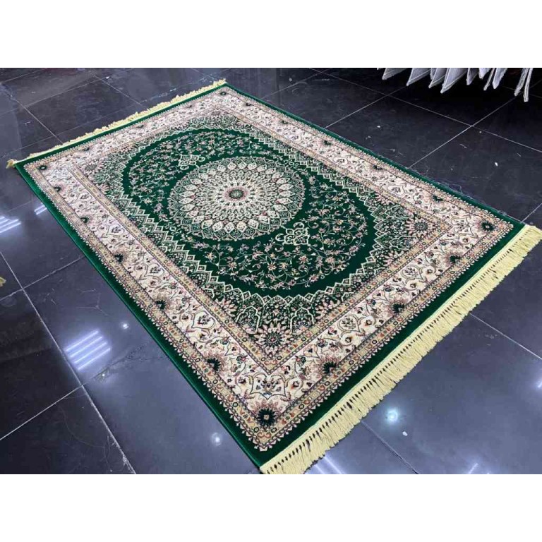Turkish carpets Khorezm 8660 Oil green