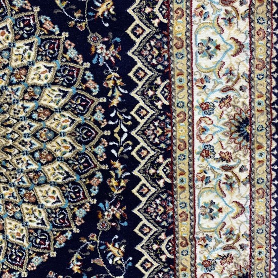 Turkish carpets Khorezm 8660 navy