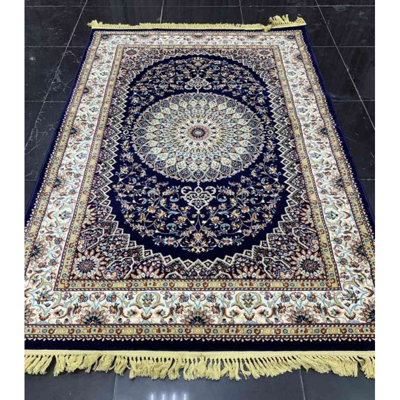 Turkish carpets Khorezm 8660 navy