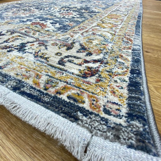 Bulgarian latte carpet 9514 blue