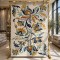 Lotus Turkish Rug HU13A cream navy Size 400*500