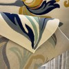 سجاد الهبة تصميم كوري لوتس تركي HU13A كريم كحلي مقاس 300*400