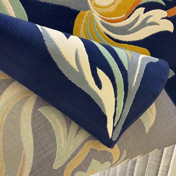 Lotus Turkish Rug HU13A navy cream Size 250*350