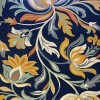 Lotus Turkish Rug HU13A navy cream Size 250*350